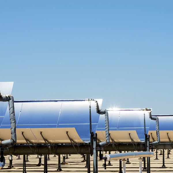 太陽熱発電用アルミ反射板