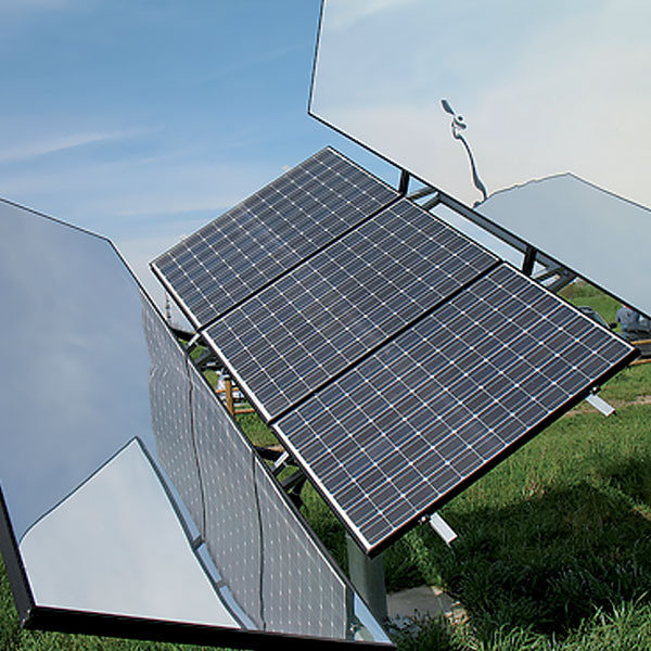 太陽光パネル補助反射板